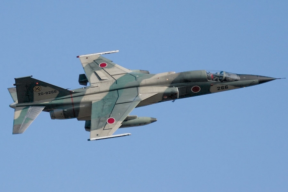 Истребитель-бомбардировщик Mitsubishi F-1. Фото: JASDF