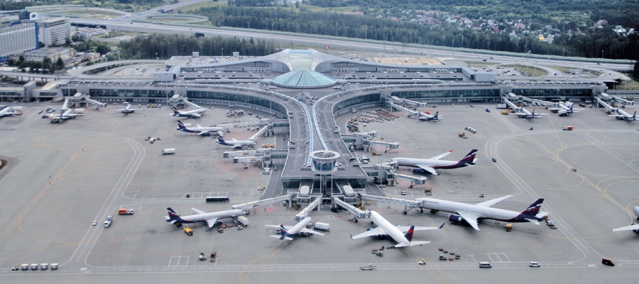 Московский аэропорт Шереметьево в 2018 г. подтвердил свое лидерство в России, обслужив более 45,8 млн пассажиров – на 14,3% больше, чем годом ранее. Фото: Сергей Сергеев